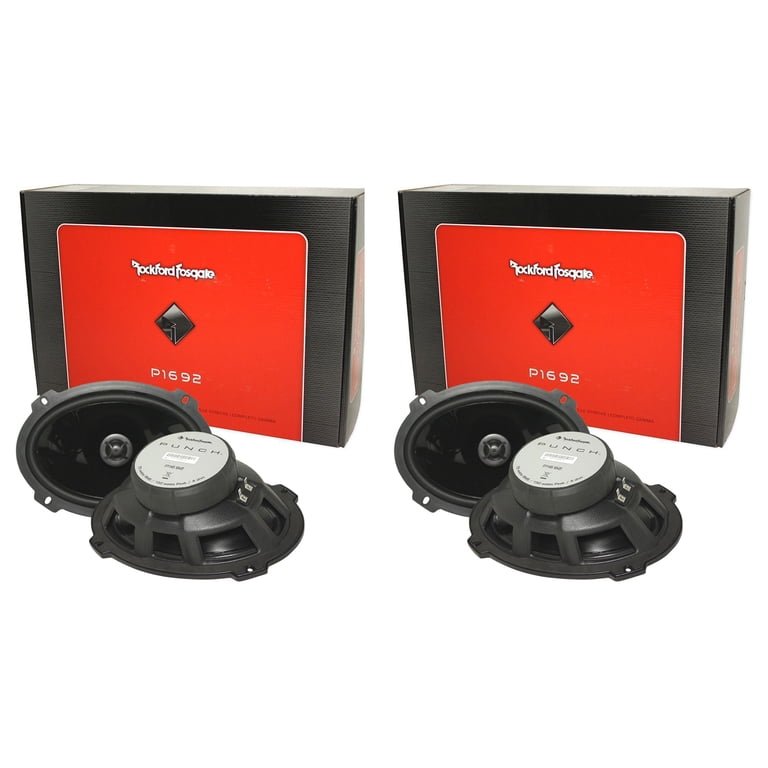 4) Rockford Fosgate P1692 6x9