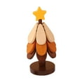 thumbnail image 2 of Salvamanteles de madera para árboles, manteles individuales para platos calientes, adornos resistentes al calor, decoración de mesa, posavasos 3 capas, 2 of 9