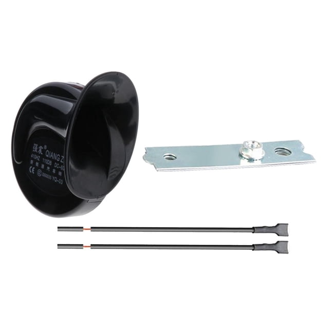 Kit de Bocina Neumática para Motocicleta, Desarrollado por DC 12V, Ajustes Universales para la Mayoría de Scooters / Ciclomotores 60V Macarena Bocina de motocicleta