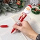 thumbnail image 4 of 2 bolígrafos navideños de Papá Noel, papelería de descompresión., 4 of 5