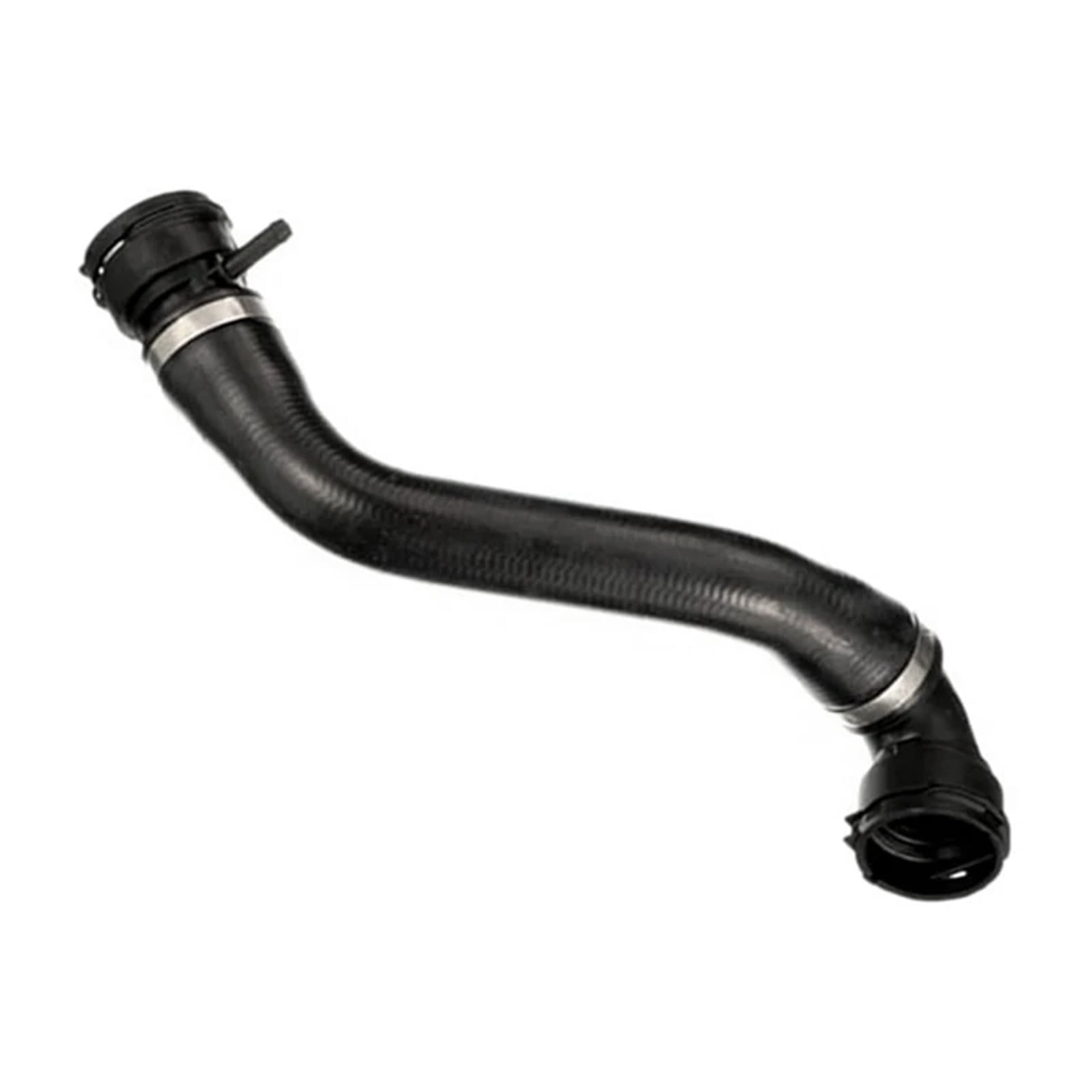 BIBABLYKE Water Radiator Coolant Upper Hose for E81 E87 17127521361 Replacement Car Engine Cooling System Radiator Hose Pipe