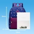 thumbnail image 3 of Astronaut Themed Kids Backpack For Boys Lightweight Durable School Bag Large Capacity Travel Daypack Comfortable Student Rucksack, 3 of 3