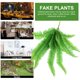 thumbnail image 3 of AURARMLET Planta Colgante Artificial De Helecho Verde Para Interior Y Sesiones Fotográficas, 3 of 8