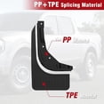 thumbnail image 4 of Mud Flaps for Ford Maverick 2025 2024 2023 2022 Accessories, Flexible Material, All-Weather Fender Front & Rear Mud Guards Splash 4PCS（Not Fit Lobo Model）, 4 of 5