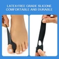 thumbnail image 3 of Promifun Bunion Cushion Protector, 10 Packs of Bunion Corrector Pads with Separator for Big Toe, Calluses, Corns - Black, 3 of 7
