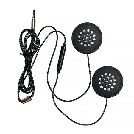 Wired Helmet Headphones,Universal Lossless Stereo 3.5 mm Motorcycle