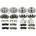 thumbnail image 2 of PowerStop Front and Rear Stock Replacement Brake Pad and Rotor Kit with Calipers Fits: CADILLAC CHEVROLET GMC Select Models KCOE2015, 2 of 5