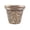 Antique Bronze, variant on JUANCHENG Brown Drainage Planters: Elegant IndoorOutdoor Flower Pots for All