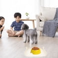 thumbnail image 4 of FUEENIRVA Cat Food Bowl Mat Waterproof Bite Resistant Simple Design 1Pack, 4 of 8