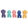 thumbnail image 2 of Juguetes de baño de dinosaurio NikouMX 5 piezas de dinosaurio de baño para bebé suave, 2 of 8