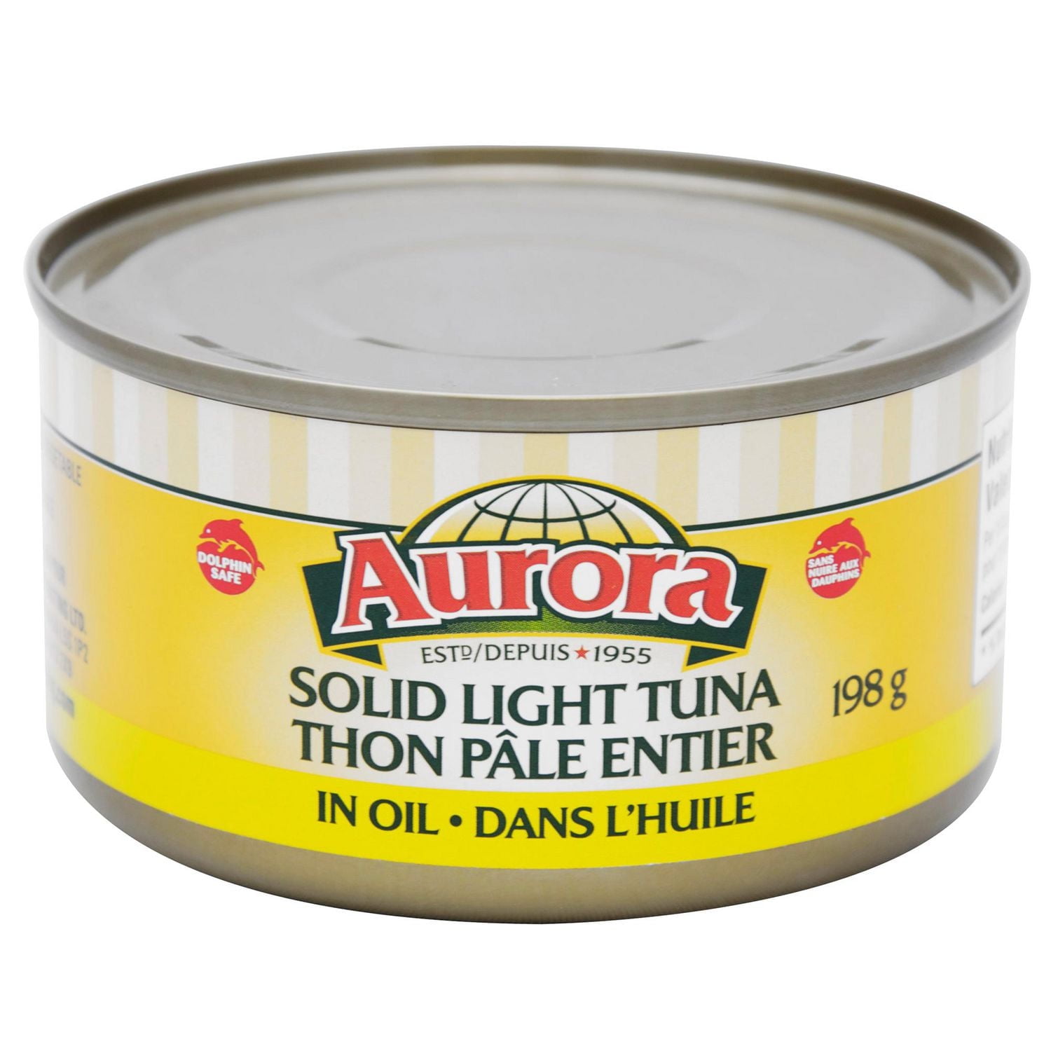 Aurora Solid Light Tuna in Oil, 198 g