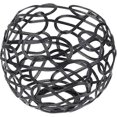 thumbnail image 3 of Metal wire lampshade hollow lampshade decorative lampshade replacement (10.00X10.00X8.00CM, black), 3 of 3