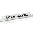 thumbnail image 2 of Lincoln Contiental wordmark Chrome Plated Brass Metal License Frame Plate Bottom Engraved 4 Hole, 2 of 3