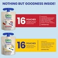thumbnail image 2 of GoGo squeeZ yogurtZ Strawberry and Banana Snack Pouches, 3 oz, 32 Pack, 2 of 9