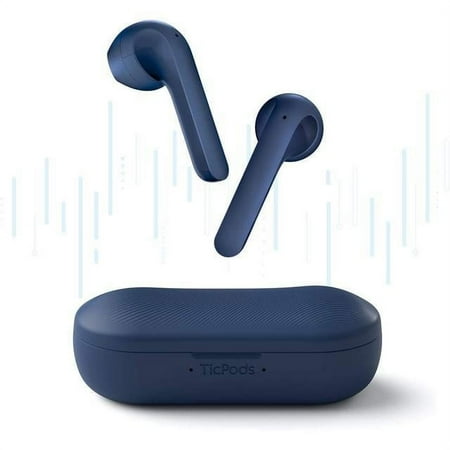 UPC: 6940447102032 | TicPods 2 Pro True Wireless Earbuds TWS Earbud Bluetooth 5.0 Earphones with Dual-Mic Semi-in-Ear Voice Assistant Head Gesture Touch Controls Quick-Commands IPX4 Waterproof 20H Battery Navy
