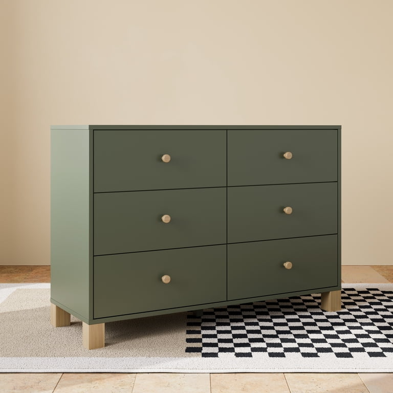 strapless open back dress Commode 6 tiroirs Frem - Vert Forêt
