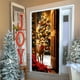 thumbnail image 4 of 35 X 71 Inch Christmas Door Cover - Santa Claus Pattern - Christmas Day Door Decoration - Festival Party Decoration, 4 of 6