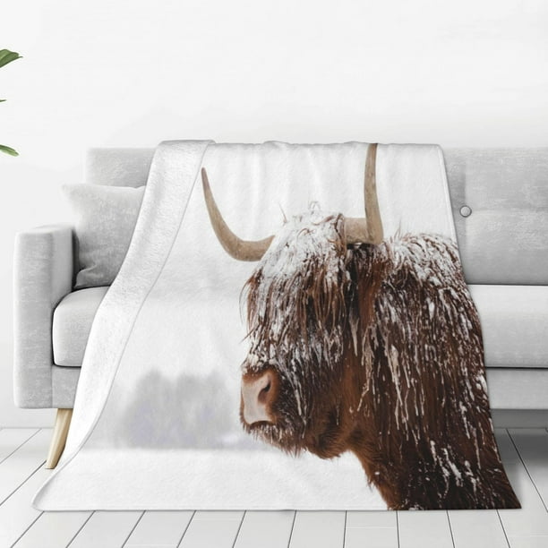 Balery Yak Manta de Felpa Suave y Acogedora – Cobija de Franela Aterciopelada para Cama, Lavable y Cálida para Sofá, Mascotas, Transpirable-60"x50"