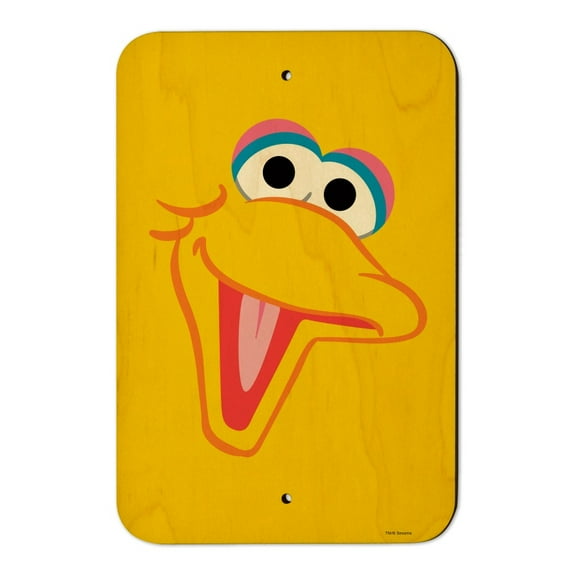 Sesame Street Big Bird Face Home Business Office Sign
