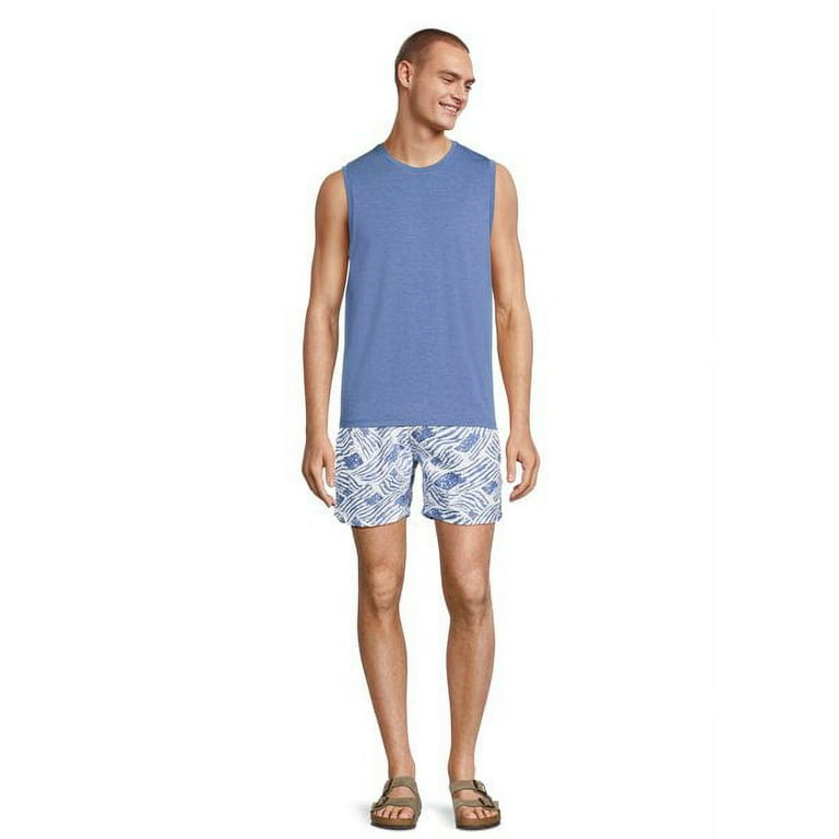 Mens swim trunks 5.5 inseam on sale