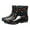 Multicolor, variant on Waterproof Mid Rain Boot Short Rain Boots For Women Rubber Boots Rain Shoes Slip On Garden Boots Short Rain Boots Black