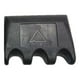 thumbnail image 2 of Soporte portátil para billar, tablero de duradero, soporte para billar para jugadores de billar, clubes de billar, barras de , 3 lugares negro, 2 of 7