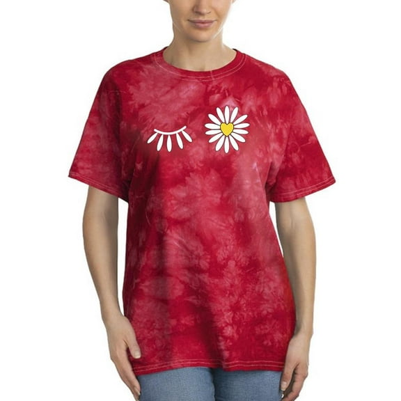 Daisy Wink Tie Dye Crystal Women -Image by Shutterstock, Female Medium