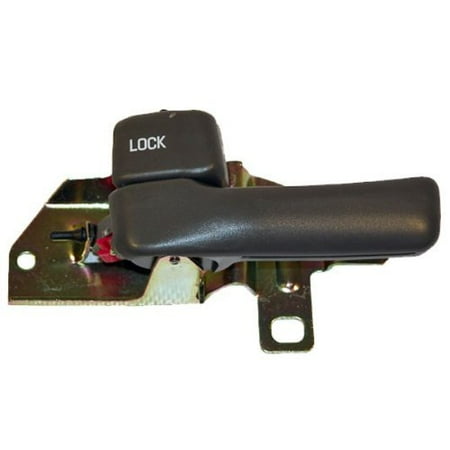 Left Driver Rear Door - 1992-1996 Toyota Camry Gray Grey Front or Rear Inside Inner Interior Door Handle Left Driver Side (1992 92 1993 93 1994 94 1995 95 1996 96) By Aftermarket Auto Parts
