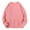 Pink, variant on aidice Oversized Sweatshirt for Women Crewneck Drop Shoulder Fleece Lined Fall Winter Pullover Tops