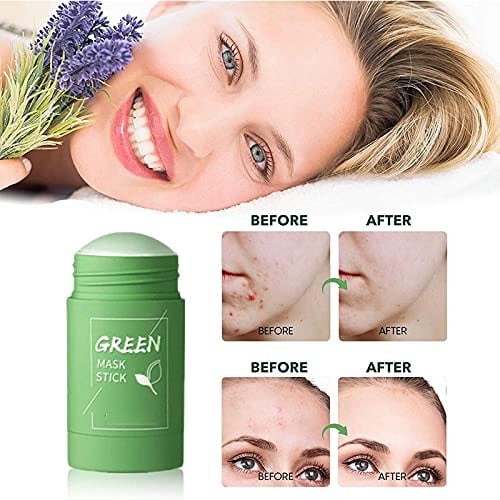 Green Tea Clay Stick For Face | Poreless Deep Cleanse Mask Stick | Acne Face Mask | Blackhead Remover | Works For All Skins But Sensitive | Purifying Cleansing Mask For Blackheads - Walmart.com