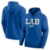 Men's Royal Los Angeles Dodgers Scoreboard Pullover Hoodie