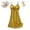Yellow, variant on Womens Nightgowns Women Sweet Solid Color Imitation Silk Bud Silk Belt Breast Pad Gathered Suspender Nightdress