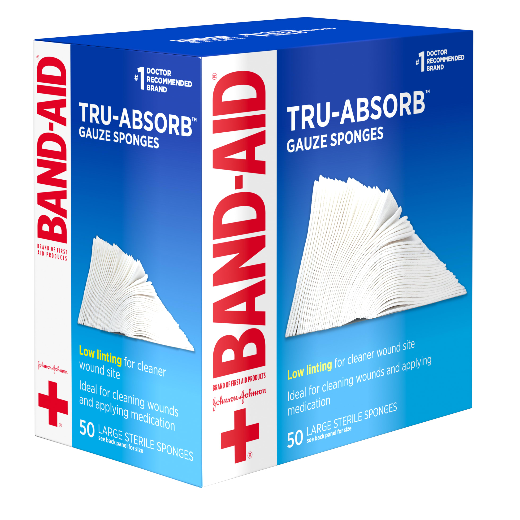 Band-Aid Tru-Absorb Sterile Gauze Sponges 4x4 50 Count photo 7