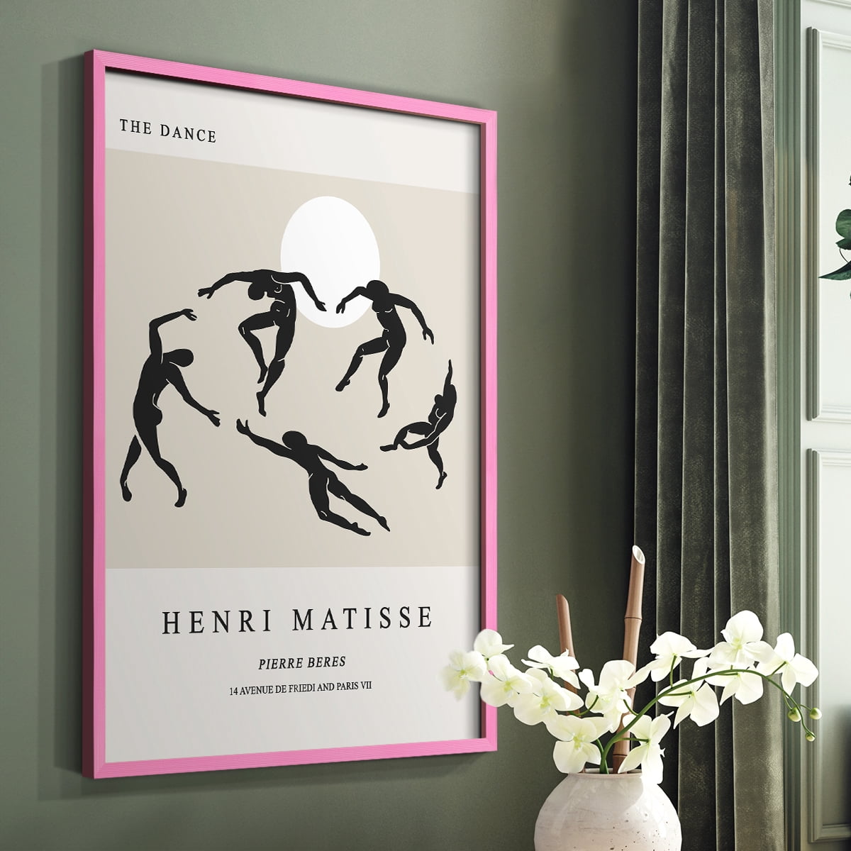 Matisse XCII Framed Print - Solid Wood