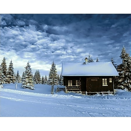 UPC: 4630033465956 | Diamond Painting kit for Advanced Diamond Art Lovers Valley of Snow WD106 14.93 x 14.93 inches Square Rhinestones