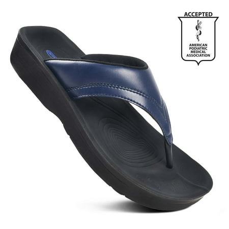 

Aerothotic Women s Ostrya Comfortable Thong Flip Flops Sandals