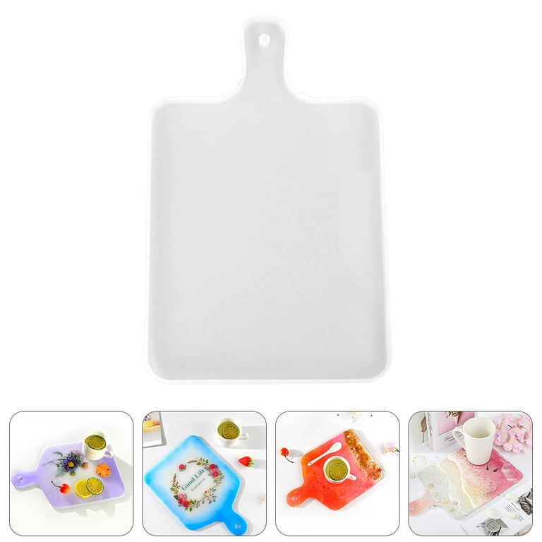 Epoxy Resin Mold Large Silicone Tray Mold for DIY Resin Tray Decoration 