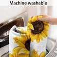 thumbnail image 5 of White Big Sunflower Pattern Bathroom Rugs Mat,Non Slip Microfiber Bathroom Rug,Rubber Backing,Soft Bathroom Mats for Bathroom Floor,Tub and Shower,17x27in(43x68cm), 5 of 5