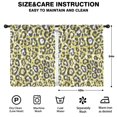 thumbnail image 2 of Blackout Kids Curtains,Yellow Leopard Print Pattern Childrens Insulated Curtains Set Of 2,Bedroom Essentials,Toddler Room Decor 42"x54", 2 of 5