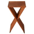 thumbnail image 2 of Bare Decor  Taj Teak Folding End Table, 2 of 4