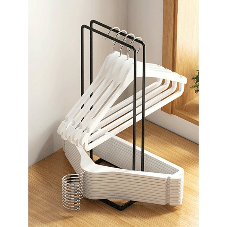 Metal Hangers in Laundry Storage & Organization 