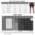 thumbnail image 7 of Men's Workout Running Shorts Sports Fitness Gym Training Quick Dry Athletic Performance Shorts with Zip Pockets, 7 of 7