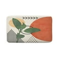 thumbnail image 2 of Boho Bathroom Rug, Non Slip Bathtub Mat Cute Modern Mid Century Abstract Contemporary Art Terracotta Print Bathroom Accessories Shower Mat Kitchen Rug, 17X48in, 2 of 3