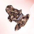 thumbnail image 4 of Puppy Raincoat with Hood Reflective Waterproof Dog Clothes Soft and Breathable Camouflage M, 4 of 7
