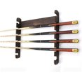 thumbnail image 1 of 6 Pool Cue Rack,Modern Pool Stick Holder Wall Mounted Horizontal Wooden Pool Billiard Stick for Billiard Room or Club (Cue Rack Only) (Color : Brown), 1 of 6