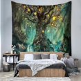 thumbnail image 2 of Tree of Life Wall Hanging,Psychedelic Tapestry,Wall Tapestry Decoration, 2 of 5