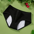 thumbnail image 2 of Velaura Womens Underwear Packs High Waist Matching Underwear for Couples with Bra Tucking Panties Thong Womens Satin Panties Bikini Flatulence Filtering Underwear Women's Leak Proof Soft And, 2 of 3