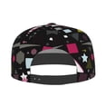 thumbnail image 4 of Balery Baseball Cap Flat Bill Hats for Men Adjustable Size for Running Workouts and Outdoor Activities All Seasons Dad Hat(Colorful Geometry ), 4 of 9
