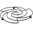 thumbnail image 3 of Black Iron Art Tableware Mat Heat Insulation Pot Pad for Home Cafe Restaurant Use 12.5 x 8.5 in, 3 of 4