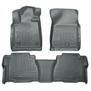 Husky Liners Weatherbeater Series Front & 2nd Seat Floor Liners (Footwell Coverage) 99592 Grey